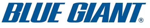 Logo puertas industriales blue-giant